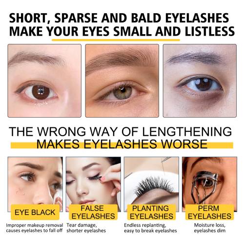 Transparente Wimpernpflege-Mascara