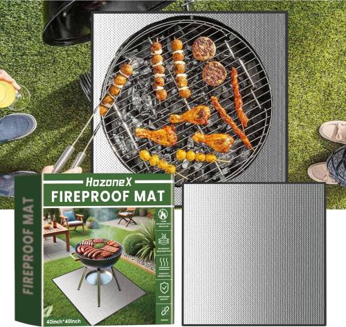 Feuerfeste Grillmatte