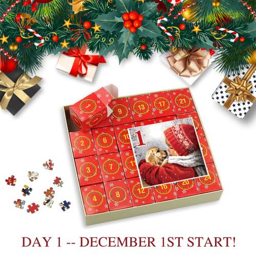 Puzzle-Adventskalender