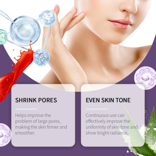 Niacinamid & Aloe Serum für feinere Poren