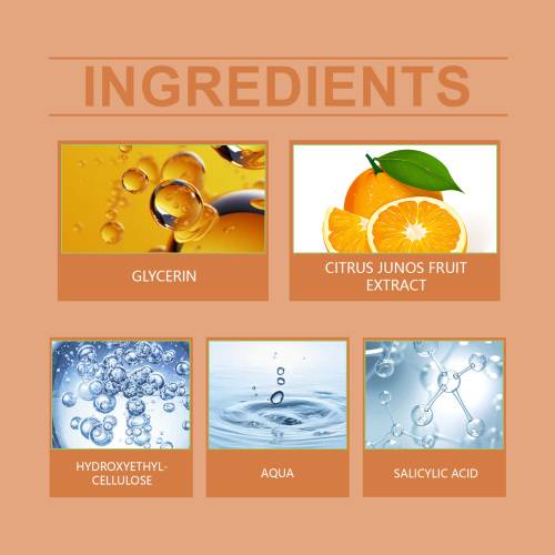 Orangenschalen Peeling-Körperöl