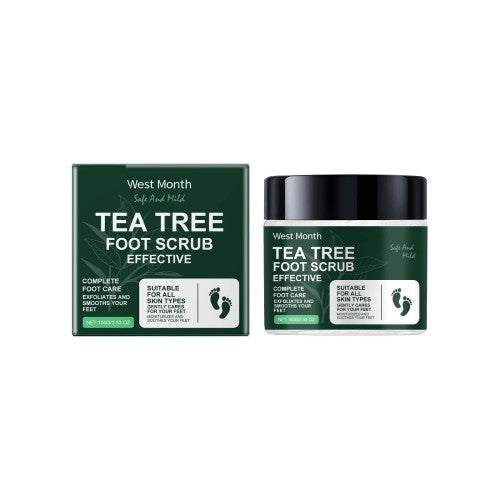 Teebaum Meersalz Fußpeeling