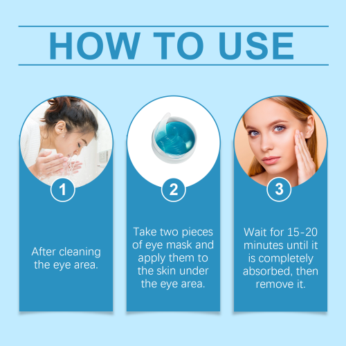 Retinol Augenpads, feuchtigkeitsspendend