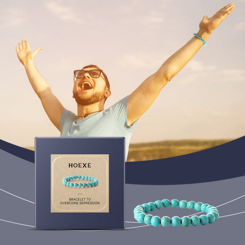 Blaues Türkis-Armband