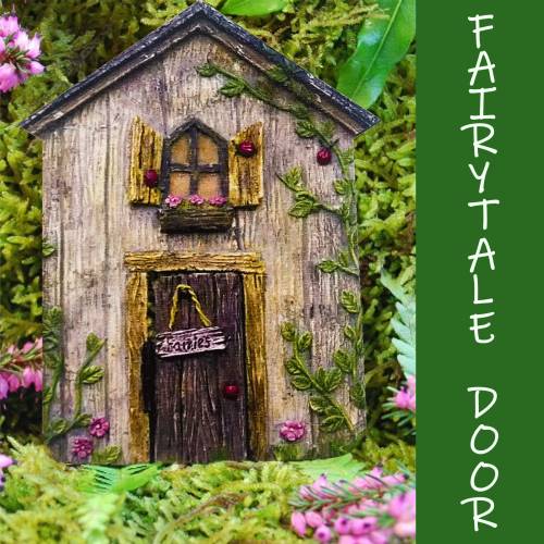 Miniatur Feentür für den Garten