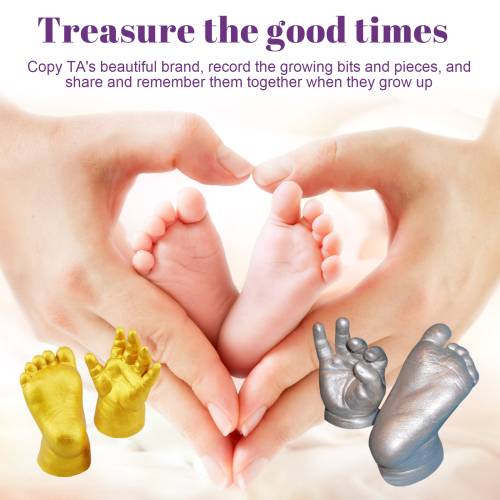 Baby 3D Hand- und Fußabdruck-Set