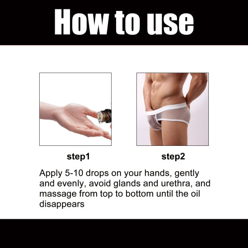 Ginseng Massagegel für Männer