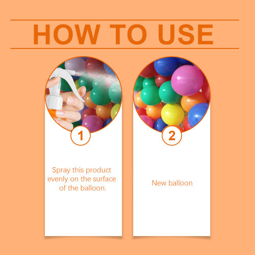 Latexballon-Aufhellungsspray