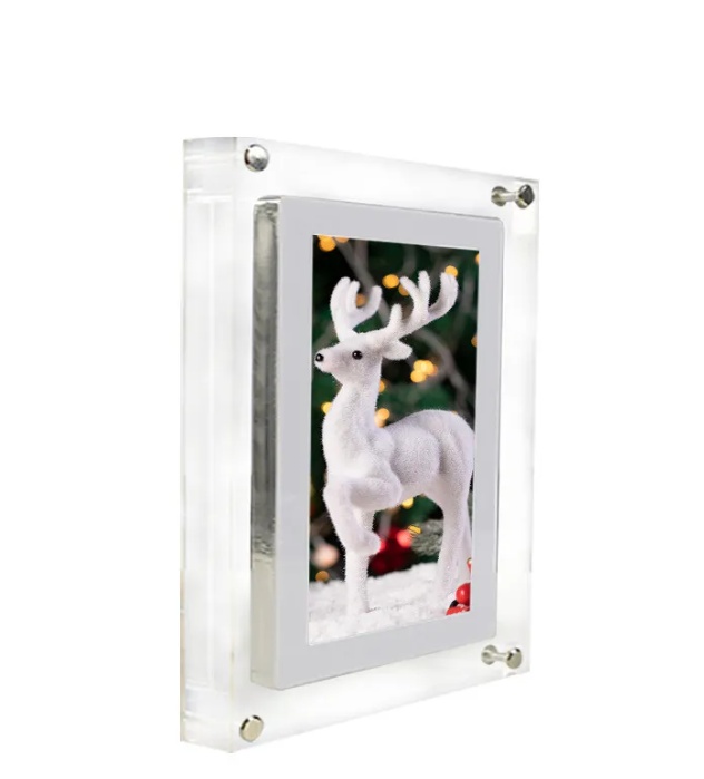 Digitaler Acryl-Bilderrahmen für Fotos und Videos