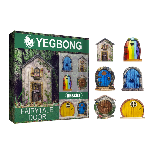 Miniatur Feentür für den Garten