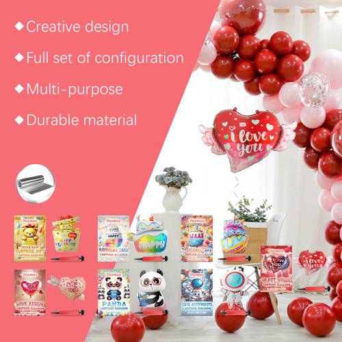Romantisches Ballon-Deko-Set