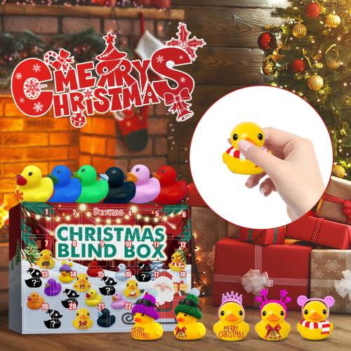 Weihnachts-Gummientchen-Adventskalender