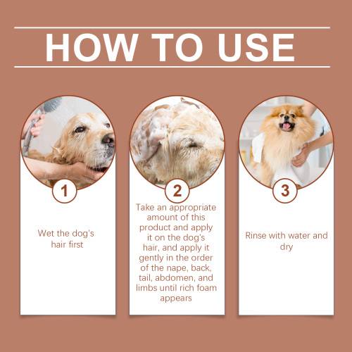 Sanftes Pflegeshampoo für Hunde