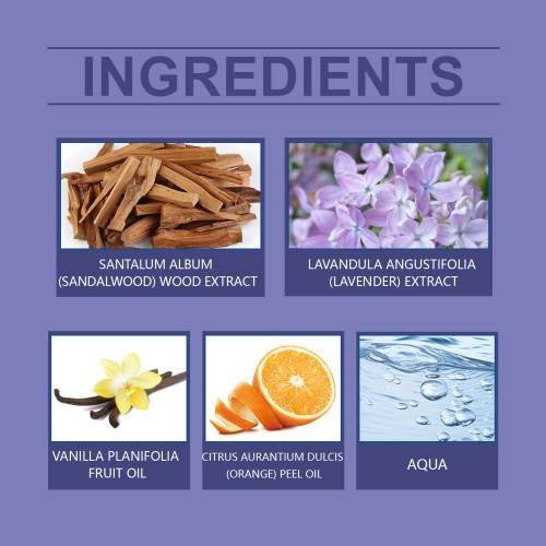 Sandelholz Lavendel Kissenspray