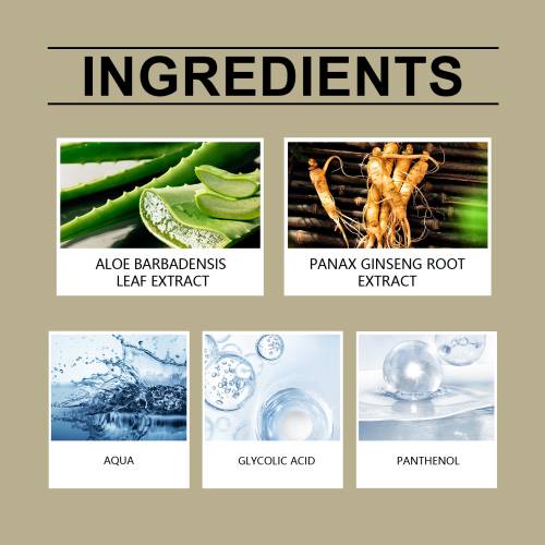 Glykolsäure 7% Toner mit Ginseng