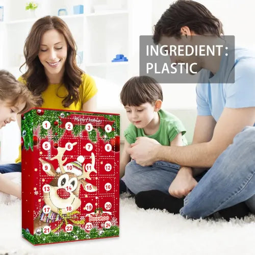 Rentier Schlüsselanhänger-Adventskalender