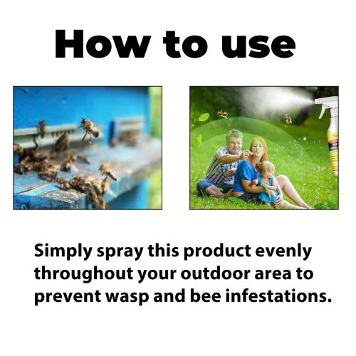 Bienen- und Wespenspray für draußen