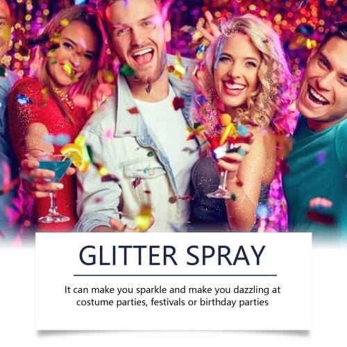 Körper- und Haar-Glitzerspray
