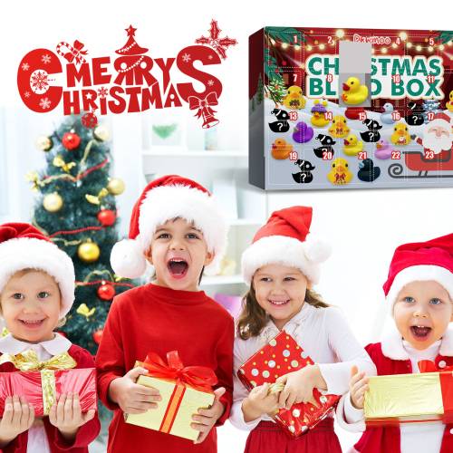 Weihnachts-Gummientchen-Adventskalender