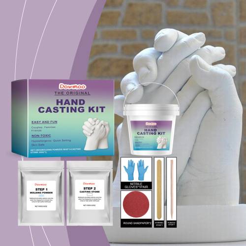 3D Handabdruck-Abformset