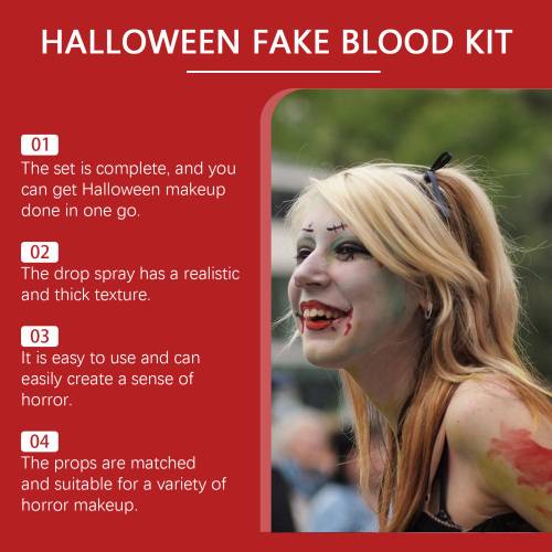 Halloween Kunstblut-Kit