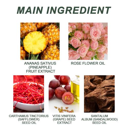 Ananas Rose Intim-Körperöl