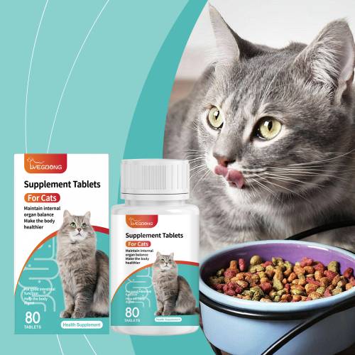 Probiotische Tabletten für Katzen