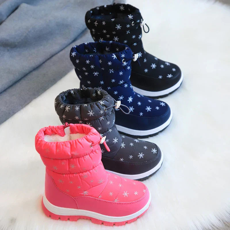 Warm und wasserdicht – Rutschfeste Schneestiefel für Mädchen & Damen