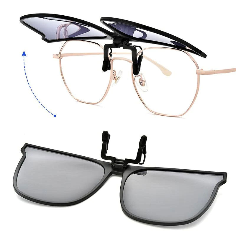kaufsy | Neue polarisierte Clip-on-Klappsonnenbrille