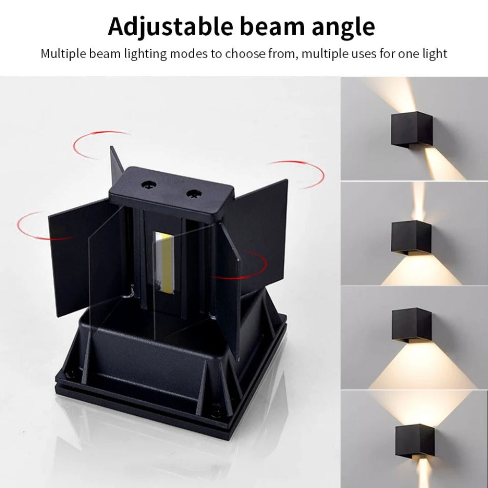 Drahtloses LED-Cube-Lichtset - Kabellos, energieeffizient und vielseitig