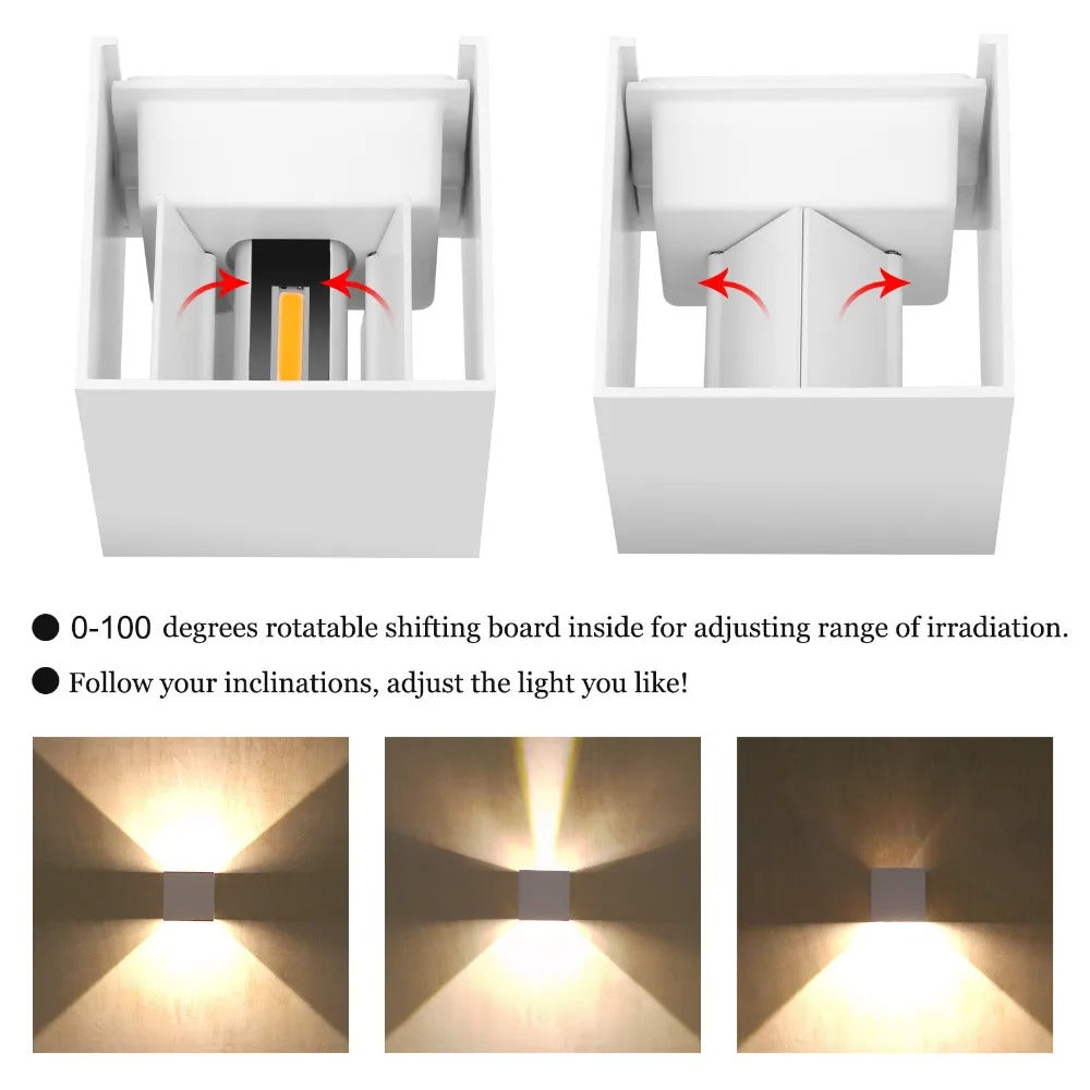 Drahtloses LED-Cube-Lichtset - Kabellos, energieeffizient und vielseitig