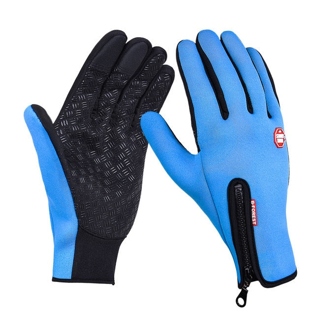 kaufsy | Winterhandschuhe Isoliert Wasserfest Touchscreen Großartig Für Fahren Radfahren Skifahren Campen Wandern Unisex