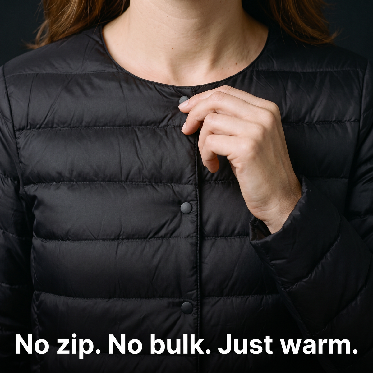 Damen Steppjacke leicht – packbare Daunenjacke